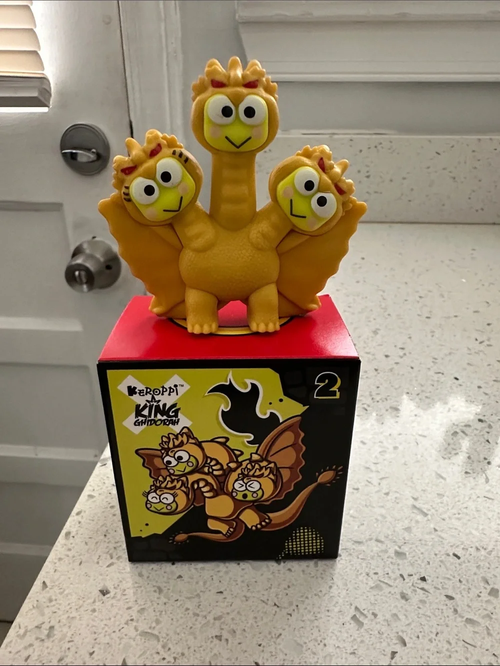 Keroppi King Ghidorah Collectible Figure